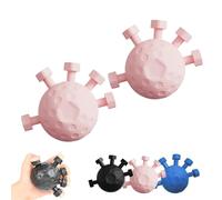 Seloniax Strength Ball, Grip Strength Tester, Forearm Wrist Strengthener, Hand Exerciser Tester, Hand Strengthening Devices For Exercise (Pink,2 pcs)
