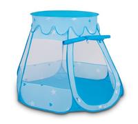 Selonis Tienda 105X90 De Campaña/Castilo Plegable con Bolas 6Cm para Niños, Azul