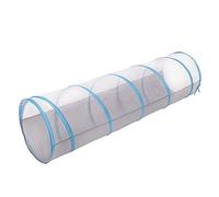 Selonis Túnel Plegable con SIN Bolas para Niños, Gris-Azul
