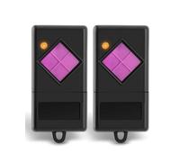 Selridasia Mando a distancia para puerta de garaje compatible con Dickert MAHS433-01 433,92 MHz Linear Code Handsender Repuesto para Dickert MAHS433-04 S10-433A1L00 S20-433A1L00, 2 unidades