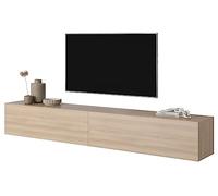 Selsey Bisira - Mueble TV, Roble Lindberg, 200 cm