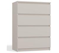 Selsey Cómoda Malwa 97 x 70 x 40 cm - Cuatro cajones espaciosos - Frente sin Mango - Tablero aglomerado Laminado Resistente de 16 mm - Diseño de Cachemira - Ideal para dormitorios