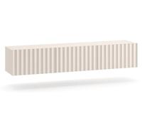 Selsey Derriva - Armario para TV (170 cm, con frentes Acanalados, Cierre Suave, para Colgar), Color Beige Claro