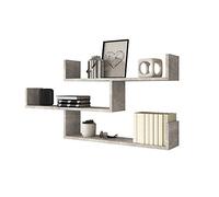 Selsey Kassi Estantería de Tres Niveles - de hormigón