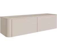Selsey Mueble TV Salon 140 cm Cashmere - Mueble de Salón Moderno para Televisión con Puertas Abatibles, Instalación Suspendida o de Suelo, Fabricado en Europa