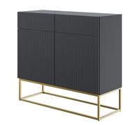 Selsey Sideboard Black 100cm Wide