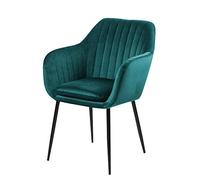 Selsey Silla tapizada, Verde Botella Negro, 57 x 83 x 61