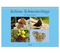 Seltene Schmetterlinge in Deutschland (Tischkalender 2026 DIN A5 quer), CALVENDO Monatskalender: Einblick in die Welt der Schmetterlinge