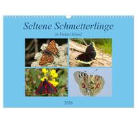 Seltene Schmetterlinge in Deutschland (Wandkalender 2026 DIN A3 quer), CALVENDO Monatskalender: Einblick in die Welt der Schmetterlinge