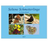 Seltene Schmetterlinge in Deutschland (Wandkalender 2027 DIN A3 quer), CALVENDO