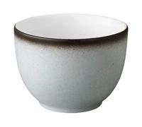 Seltmann 001.736348 Coup Fine Dining 57124 - Juego de cuencos de porcelana (6 unidades, 0,19 L, 8,3 cm de diámetro, 5,9 cm de altura), color gris y marrón