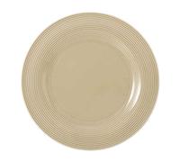 Seltmann Beat - Plato llano redondo (27,5 cm, 6 unidades), color beige