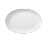Seltmann Lido - Bandeja ovalada (38,5 x 26 cm), color blanco