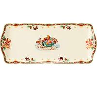 Seltmann Marie-Luise 001.756790 - Bandeja para tartas (rectangular, 34,5 x 15 cm), diseño navideño