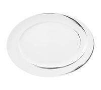 Seltmann Paso 001.745485 - Bandeja ovalada de porcelana (31,8 x 26,4 x 3,0 cm), color gris