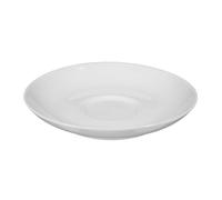 Seltmann Rondo/Liane 001.216941 - Platillos de porcelana (redondos, 12 cm de diámetro, 2 cm de altura, 6 unidades), color blanco