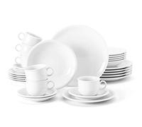 Seltmann Weiden 001.716175 Compact - Vajilla (30 Piezas), Color Blanco