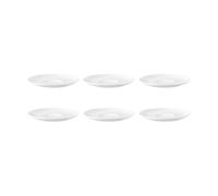 Seltmann Weiden 6 Platos de café Terra Ø12 cm Blanco