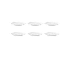Seltmann Weiden 6 Platos de café Terra Ø16.1 cm Blanco