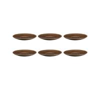 Seltmann Weiden 6 Platos de café Terra Ø16.1 cm Earth Brown