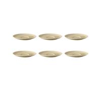Seltmann Weiden 6 Platos de café Terra Ø16.1 cm Sand Beige