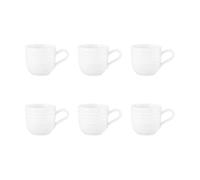 Seltmann Weiden 6 Tazas espresso Terra 9 cl Blanco