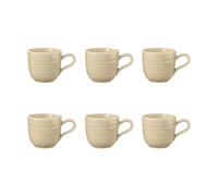 Seltmann Weiden 6 Tazas espresso Terra 9 cl Sand Beige