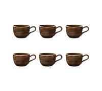 Seltmann Weiden 6 Tazas Terra 20 cl Earth Brown