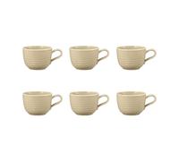 Seltmann Weiden 6 Tazas Terra 26 cl Sand Beige