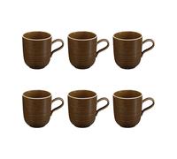 Seltmann Weiden 6 Tazas Terra 40 cl Earth Brown