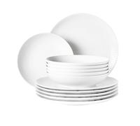 Seltmann Weiden Amina Blanco Juego De Mesa 12 Piezas