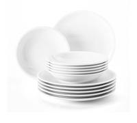 Seltmann Weiden Vajilla Compact 12 piezas Blanco