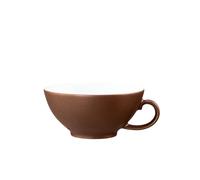Seltmann Weiden Liberty Bronze Taza de Té de Porcelana 0,14 L Blanca/Bronce