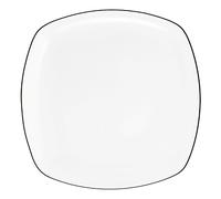 Seltmann Weiden Lido Black Line Plato De Desayuno Cuadrado 20 Cm