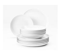 Seltmann Weiden Lido Blanco Juego De Comedor Redondo 12 Piezas