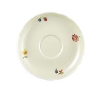 Seltmann Weiden Marieluise Blütenmeer - Platillo para taza de café (porcelana, 14,8 x 14,8 x 2,1 cm), carbón, 14,5 cm