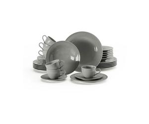 Seltmann Weiden Vajilla Beat 30 piezas Gris perla