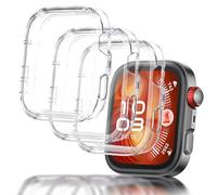 Seltureone - Carcasa de protección para Huawei Watch Fit 4 Pro, TPU flexible de alta transparencia, protección integral antiarañazos, antigolpes, transparente
