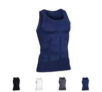 SelureWear Shaping Tank Men 2.0 Breathable Invisible Compression Shirts Waterproof Breathable Quick Drying Ultra Stretch (1PCS/A,L)