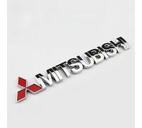 SELUVI Coche Emblema para Mitsubishi Montero Sport 2019-2023, Insignia Adhesivo Logotipo Pegatina Capó Emblema Maletero Pegatina Emblema Adhesivo Metálico de Letras para Coche Accesorios