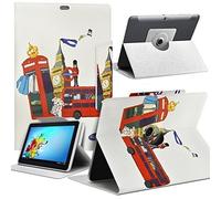 Seluxion - Funda - Funda universal l diseño MV16 para Thomson arrenad 10.4bk 10 pulgadas