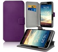 Seluxion - Funda Universal con función cartera y atril para Logicom L-ite 502, Yezz Andy 5EI, Acer Liquid Z630 Duo, Echo, Infinix Surf X511, Archos 55 Helium + 4G, Wiko Lenny 2, Archos 50b Oxygen, Polaroid Phantom 5, Logicom L-ite 552, Logicom L-ement 500, Orange Nura, SFR Startrail 6 Plus, Sony Xperia M5, Alcatel Flash Plus, HTC Desire 630, HTC One X9, HTC Desire 530, Microsoft Lumia 650, Kazam Trooper 650L