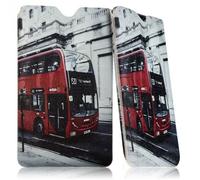 Seluxion KJ01 - Funda calcetín universal L diseño de autobús londinense para Tablet Logicom: L-ement Tab 1040 10,1 ", L-ement Tab 1042 10,1