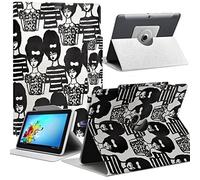 'Seluxion KJ01 - Funda de Protección y Soporte Horizontal con diseño MV15 Universal L para Tablet Lenovo Tab2 A10 - 30