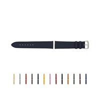 SELVA Correa de repuesto para reloj inteligente, 14 - 24 mm, de piel, fabricada en Alemania