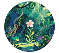Selva Tropical(40) Rompecabezas Imposible,desafío para Adultos ilustración Entretenimiento Creativo 1000 Piezas Obra De Arte De Juego De para Adultos Y Niños 1000pcs (67.5x67.5cm)
