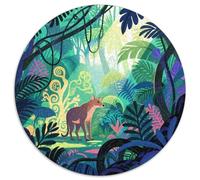 Selva Tropical Rompecabezas Imposible,desafío para Adultos ilustración Entretenimiento Creativo 1000 Piezas Obra De Arte De Juego De para Adultos Y Niños Mayores De 12 Años 1000pcs (67.5x67.5cm)