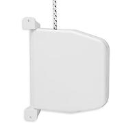 - - Selve - Mini carrete de cable - Giratorio - Dimensiones del cable: 5 m de longitud y 4,5 mm de grosor (con cordón de persiana enrollable blanco)