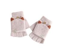 SELVFZ 2lots - Guantes de punto convertibles para caminar, unisex, guantes cálidos para flexibilidad en varios entornos, guantes de punto para clima frío