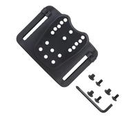 SELVFZ Adaptador de cintura con múltiples agujeros, adaptador de nailon de desmontaje rápido para accesorios de ropa, accesorio de cinturón de múltiples agujeros